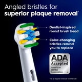 Oral-B Toothbrush Heads, FlossAction X-Filament Replacement Brush Heads, 2 Count