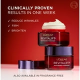 L'Oreal Paris Revitalift Triple Power Anti-Aging Face Moisturizer, Fragrance Free, Pro Retinol, Hyaluronic Acid & Vitamin C to Reduce Wrinkles, Firm & Brighten Skin, Unscented Cream, 1.7 oz