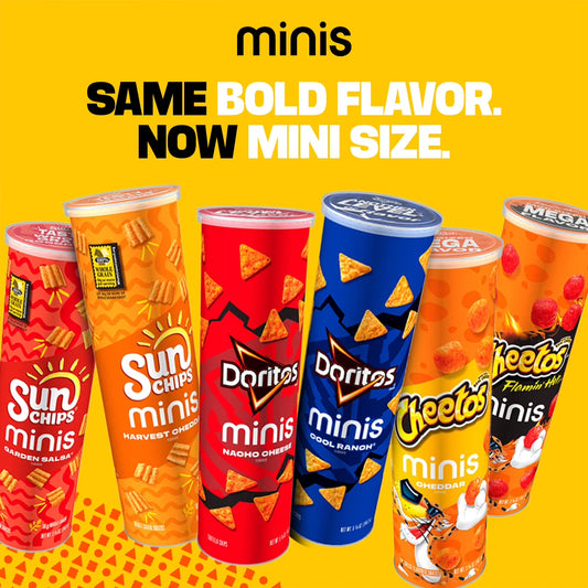 SunChips Minis Garden Salsa Flavored Canister, 3.75 oz