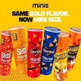 Cheetos Minis Cheddar Flavored Snack Chips, 3.625 oz, Canister