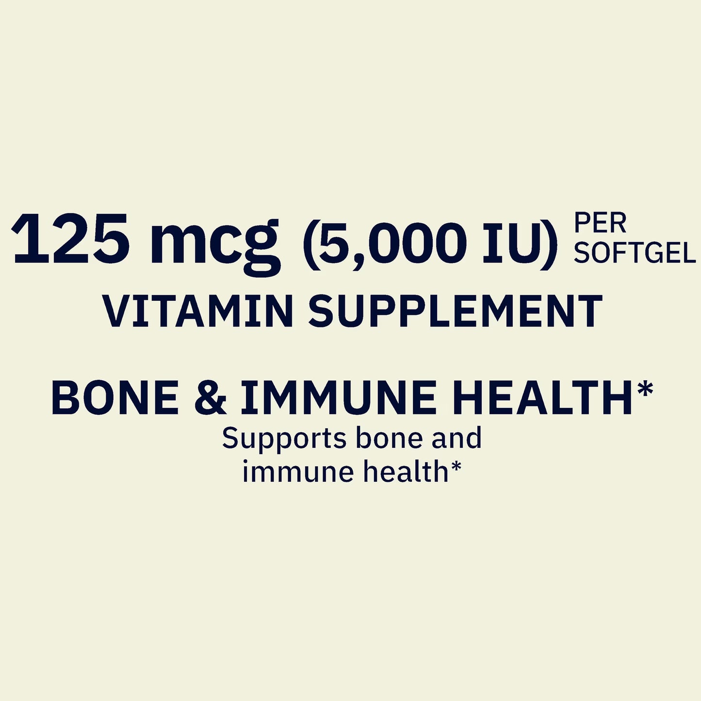 (3 pack) Spring Valley Extra Strength Vitamin D3 Softgels, 125 mcg (5000 IU), 250 Count, Supplement for Bone and Immune Health