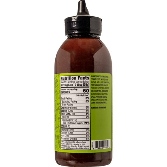 Traeger Pellet Grills Sweet and Heat Barbecue Sauce, 16 oz