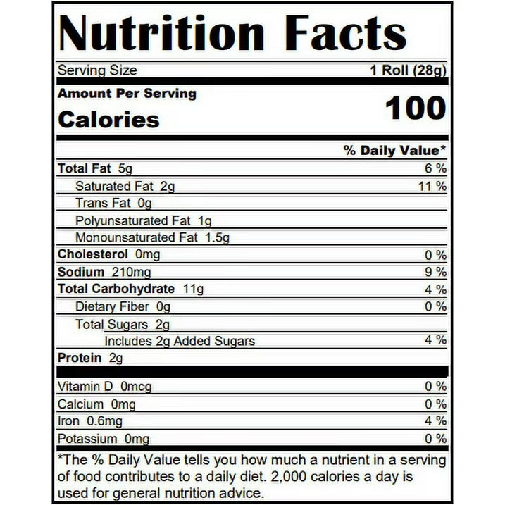 Great Value Flaky & Buttery Crescent Rolls, 8 oz, 8 Count