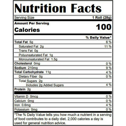 Great Value Flaky & Buttery Crescent Rolls, 8 oz, 8 Count
