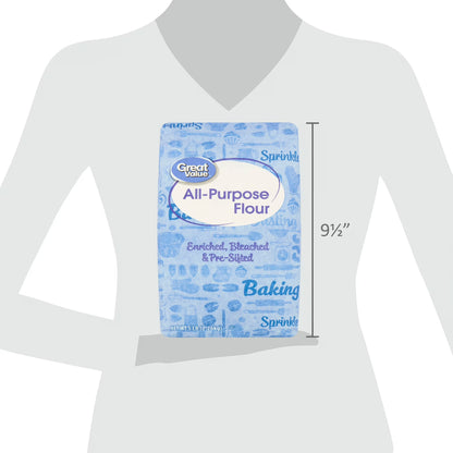 Great Value All-Purpose Enriched Flour, 5 lb Bag