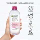 Garnier SkinActive Micellar Cleansing Water All in 1 Makeup Remover, Face Cleanser, 13.5 fl oz