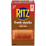 (3 pack) RITZ Fresh Stacks Whole Wheat Crackers, Travel Snacks, 11.6 oz (8 Multi Snack Packs)