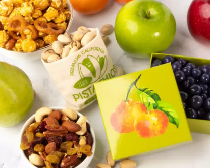 Gourmet Fruit and Nut Collection Gift Tower