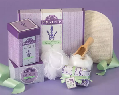 Lavender Spa Experience Gift Basket