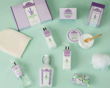Lavender Spa Experience Gift Basket