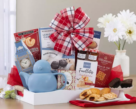 Wine Country Gift Baskets Tea and Bakery Collection