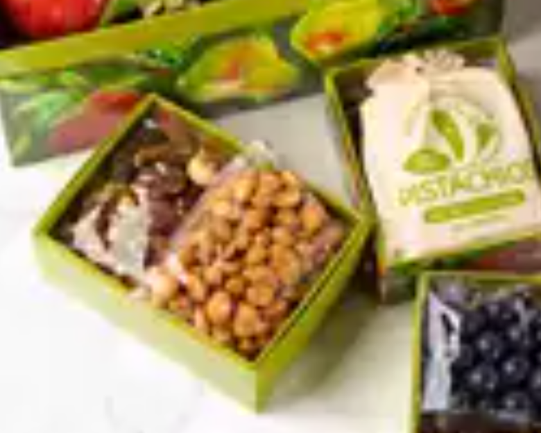 Gourmet Fruit and Nut Collection Gift Tower
