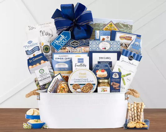 Wine Country Gift Baskets Deluxe Thank You Basket
