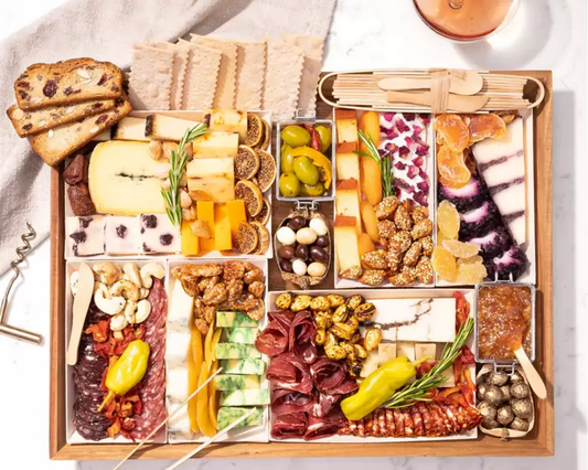 Wine Country Gift Baskets Ultimate Boarderie Cheese & Charcuterie Collection
