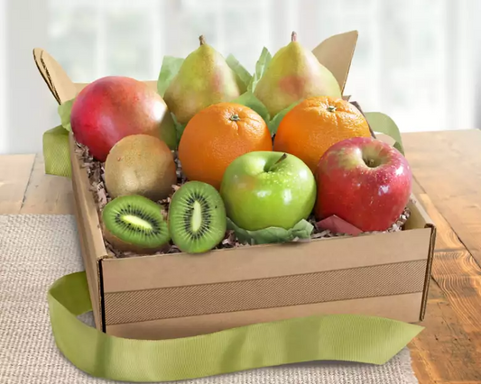 Wine Country Gift Baskets Organic Wine Country Fruit Collection