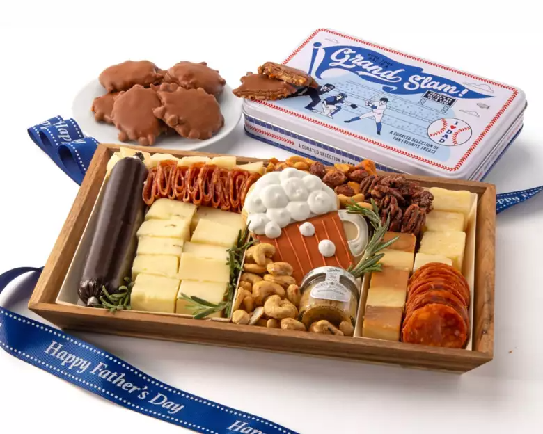 Father's Day Charcuterie Tray and Pecan Cluster
