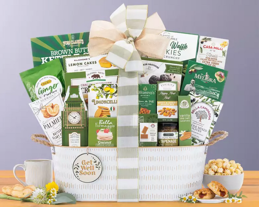Wine Country Gift Baskets Deluxe Get Well Basket