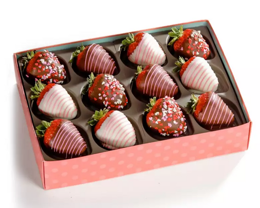 Wine Country Gift Baskets From the Heart - Chocolate Dipped Strawberries