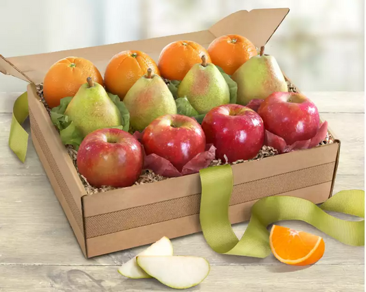 Wine Country Gift Baskets Organic Fruit Trio