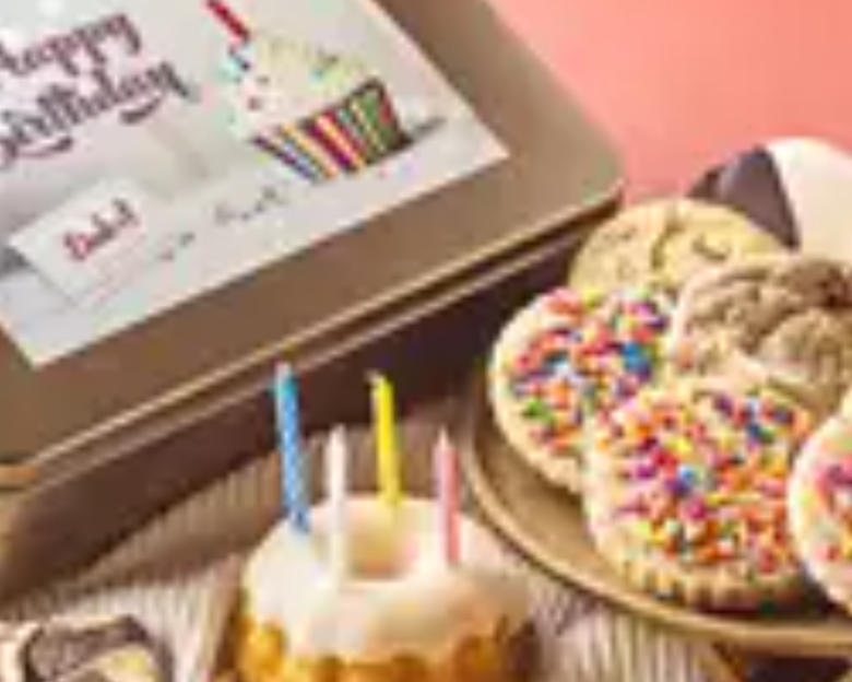 Happy Birthday Bakery Tin