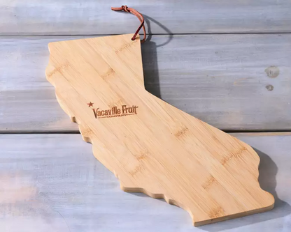 Dried Fruit & Nut California Bamboo Cutting Board
