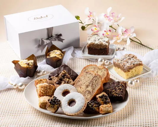 Wine Country Gift Baskets Sweetest Cake, Muffin and Rugelach Collection