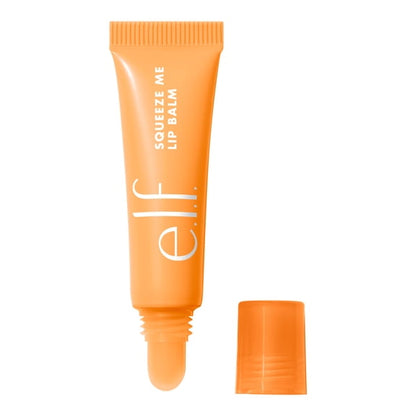 (4 pack) e.l.f. Squeeze Me Lip Balm, Peach, 0.21oz