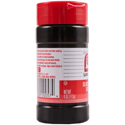 Lawry's Kosher Seasoned Salt, 4.0 oz Bottle