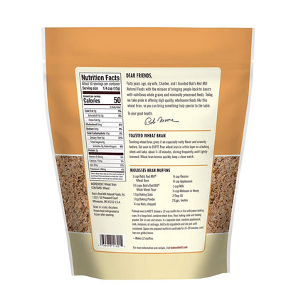 Bob's Red Mill High Fiber Wheat Bran 16 oz Pkg