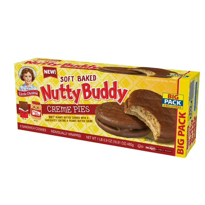 Little Debbie Big Pack Nutty Buddy Creme Pies