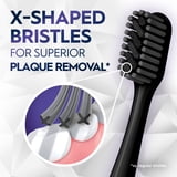 (4 pack) Oral-B Toothbrush Pro Whitening Brilliance, Extra Soft, Black, 1 Count