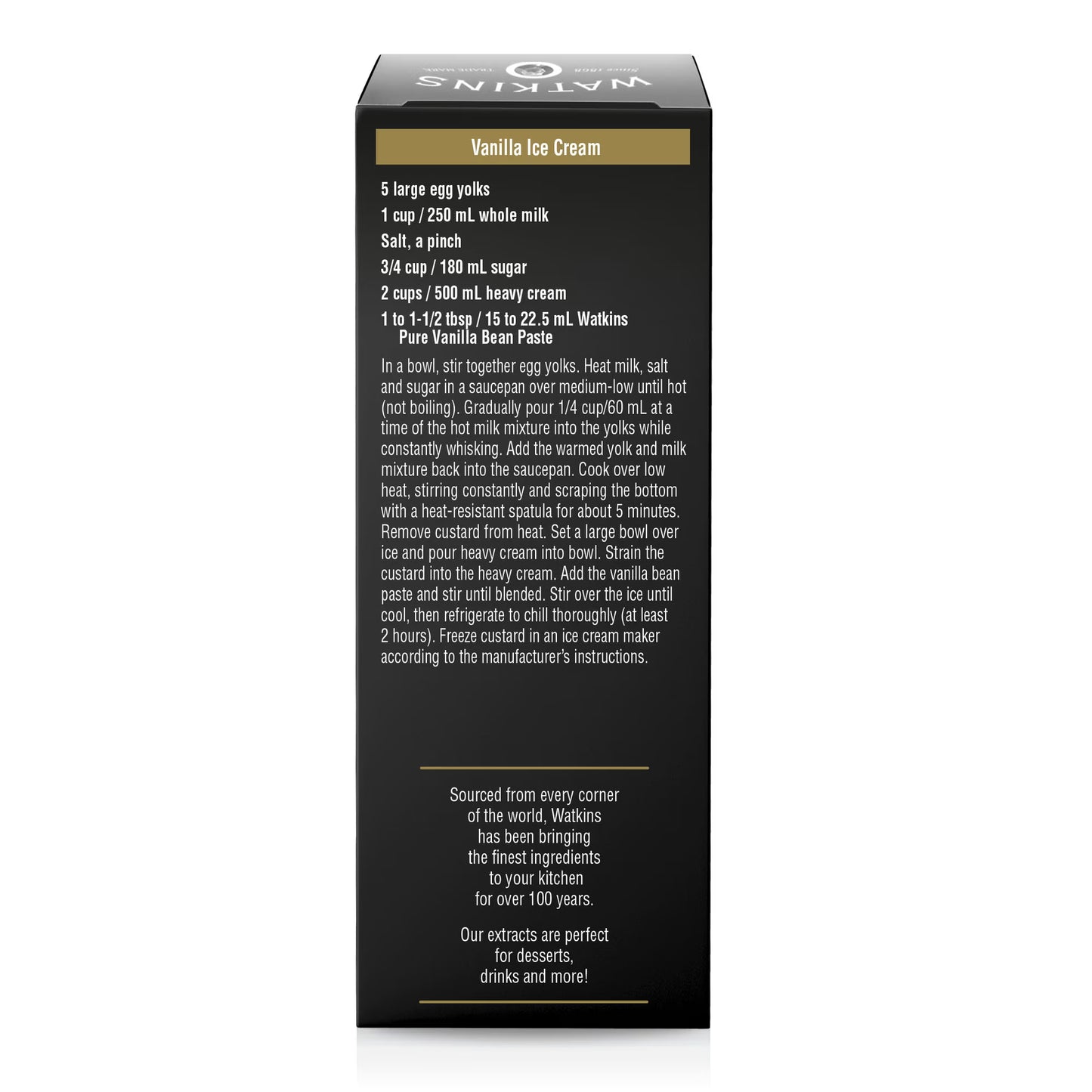 Watkins Pure Vanilla Bean Paste, 2 oz. (Plastic Container)