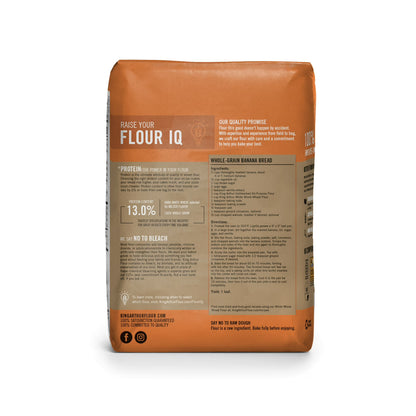 King Arthur Flour White Whole Wheat Flour 5 lb. Bag