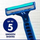 Gillette Sensor 2 Plus Pivoting Men 2 Blade Disposable Razor,10 count