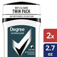Degree Men UltraClear Antiperspirant Deodorant 72-Hour Sweat & Odor Protection Black + White Antiperspirant For Men With MotionSense Technology 2.7 oz Twin Pack