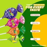 Colombina Bon Bon Bum Sour Bubble Gum Pops, 6 oz (Pack of 12)