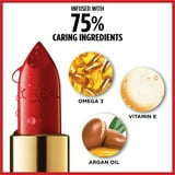 L'Oreal Paris Original Satin Lipstick for Moisturized Lips, 601 Worth It, 1 Kit