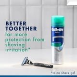 Gillette Series Shave Gel for Men, Soothing with Aloe Vera, Twin Pack, 14 oz