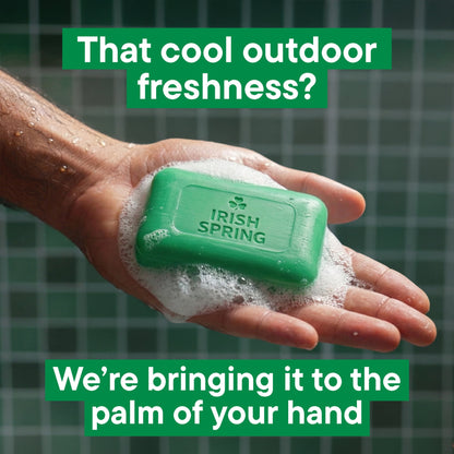 Irish Spring Bar Soap for Men, 12 HR Fresh Deodorant Soap, Original Scent, 3.7 oz Soap Bar (12 Pack)