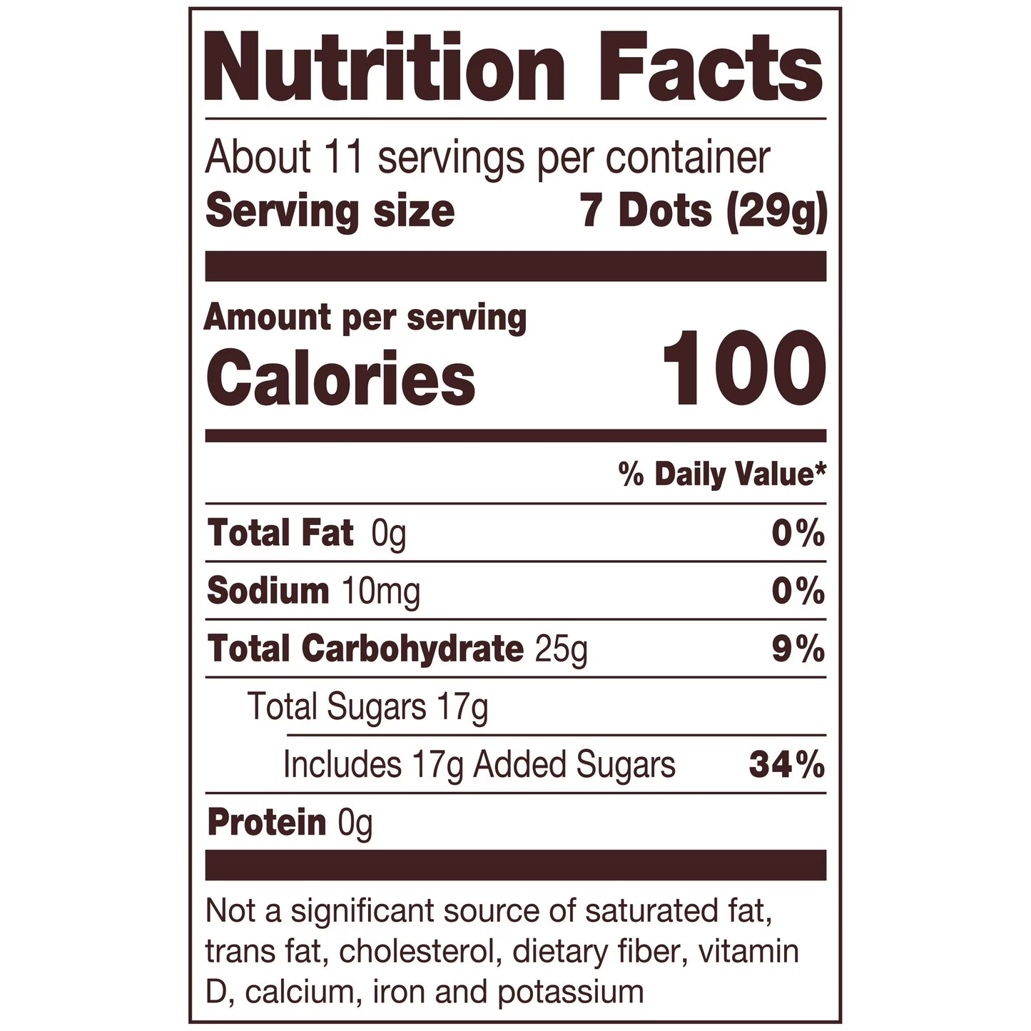 Tootsie, Holly Jolly Dots Assorted Fruit Flavored Gummies, 11 oz. Peanut-Free, Gluten Free.