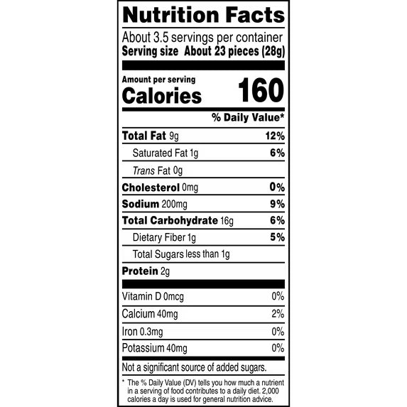 Fritos Flavor Twists Corn Snacks Honey BBQ Flavored, 3.375 oz Bag