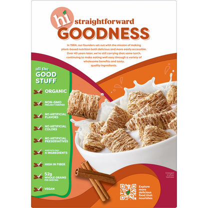 Kashi Cinnamon Harvest Breakfast Cereal Box, 18 oz