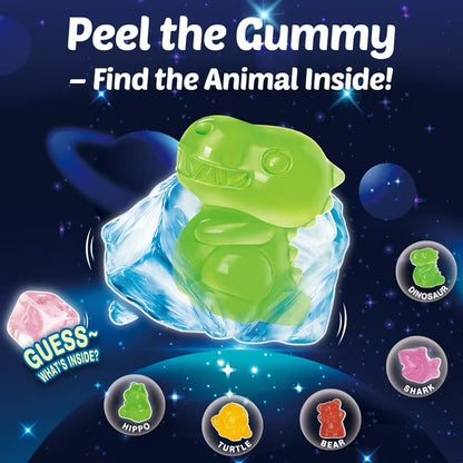 Amos Peelerz Gummy Mystery Cube, Candy Variety Pack Shareable for Fun 8.47 oz (1 Pack)