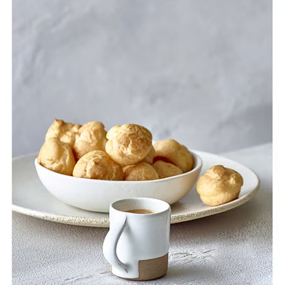 Poppies Mini Cream Puffs, Ready-to-Eat Pastry Filled with Rich Vanilla Dairy Cream, 17.6 oz (Frozen)