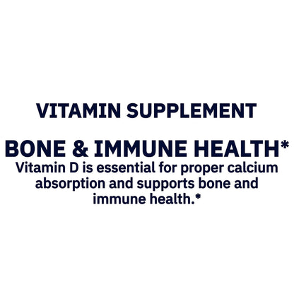 (3 pack) Spring Valley Vitamin D3 Softgels, 50 mcg (2,000 IU), 400 Count, Supplement for Bone and Immune Health
