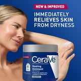 (2 pack) CeraVe Healing Ointment for Face & Body, Protects and Soothes Dry, Cracked, & Chafed Skin 12 oz
