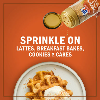 McCormick Pumpkin Spice Finishing Sugar, 3.66 oz Bottle