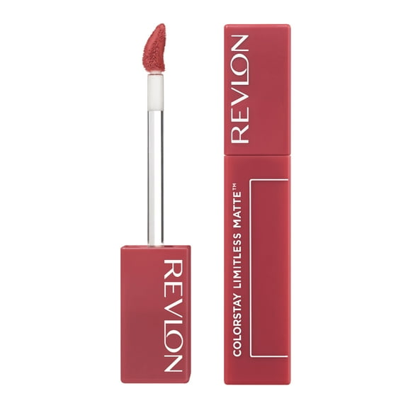 Revlon ColorStay Limitless Matte Liquid Lipstick, 24HR Wear, 008 Stir Me Up, 0.17 fl oz