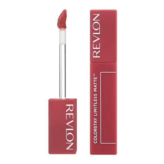 Revlon ColorStay Limitless Matte Liquid Lipstick, 24HR Wear, 008 Stir Me Up, 0.17 fl oz