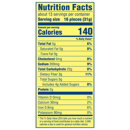 Wheat Thins Original Snacks, Whole Grain Wheat Crackers, Snack Crackers, Family Size, 14 oz
